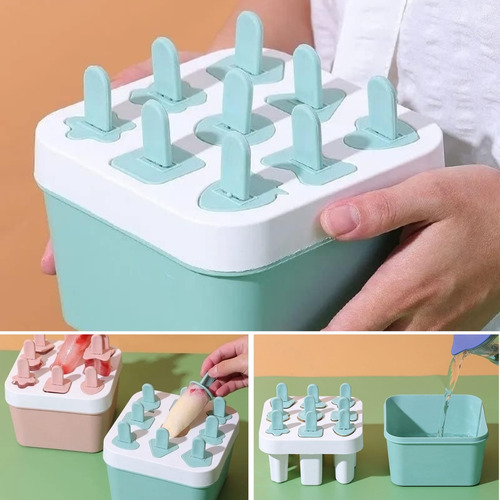 Molde Para Helados Paletas Caseras Deliciosas