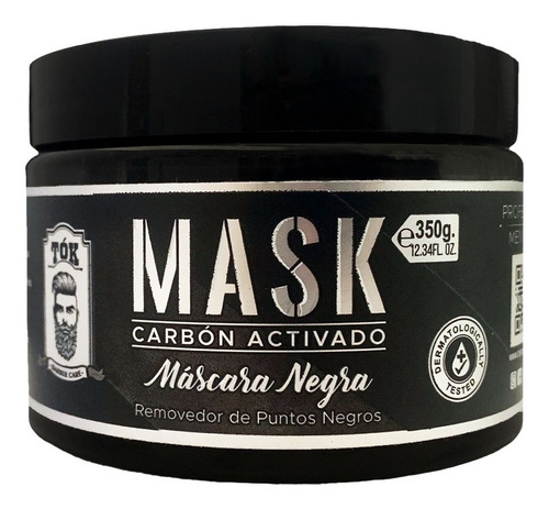 Tok Mascarilla Negra Carbon Activado 350gr Tipo de piel Mixta