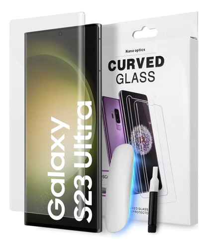 Mica Glass Templado Uv Glass  Para Galaxy S23 / Plus / Ultra