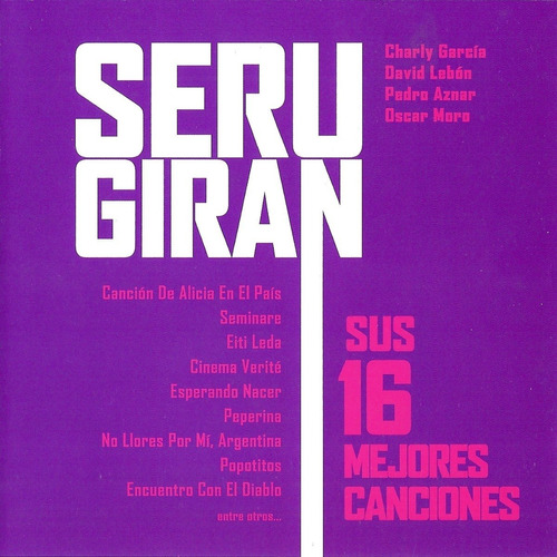 Seru Giran - Sus 16 Mejores Canciones Cd Nuevo Sellado