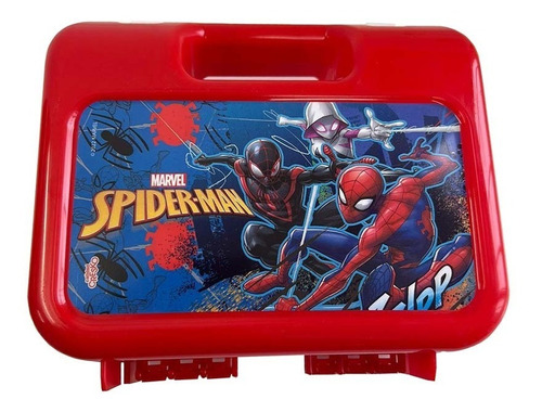 Lunchera Infantil Spiderman Vianda Infantil Original Cresko