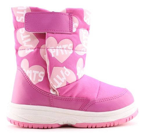 Botas Botitas Nina Niña Corazones Plumitas 153 Comoda Cshoes