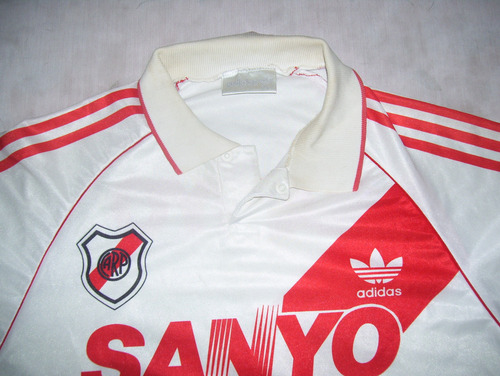 River Plate Adidas Sanyo 1994 #10 Flock Marcelo Gallardo T 4 (Usado)