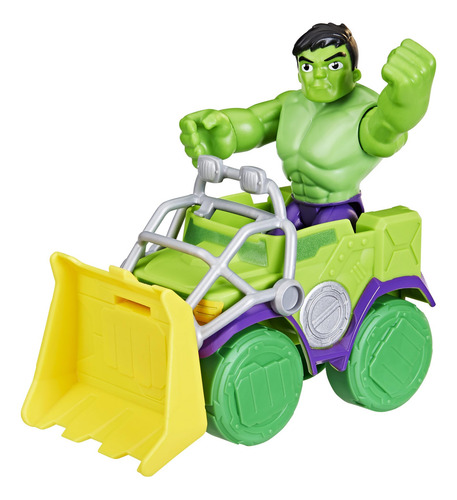 Set De Juguetes Spidey Y Sus Increíbles Amigos Hulk Smash Tr