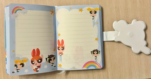 Cuaderno/ Libreta Chicas Súper Poderosas Importado Miniso Agua Burbuja