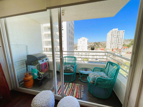 Imagen 3 de 22 de Departamento | Edificio Marparaíso 2 | Cerro Los Placeres.