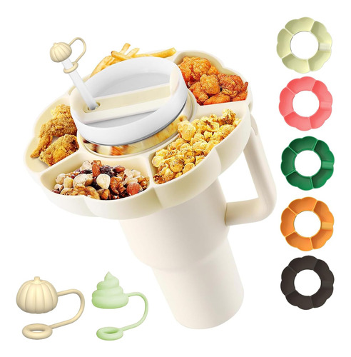 Tlingsd Snack Bowl Para Stanley Cup De 40 Oz, Accesorios Sta