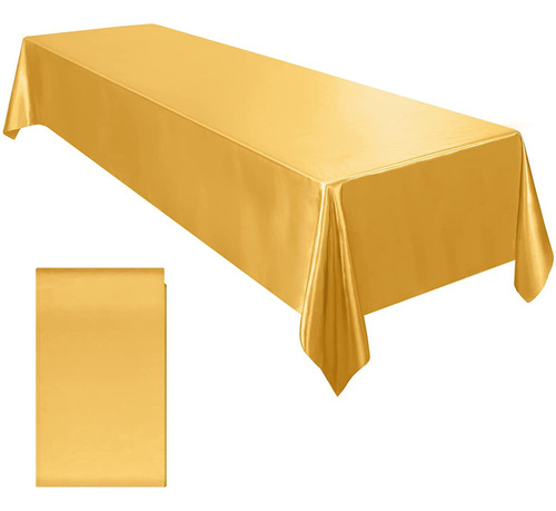 Mantel Desechable De Plástico, Mesa Rectangular 57 X 102