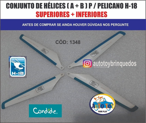 Pelicano 1348 - H-18  - Conjunto De Helices ( A+ B )