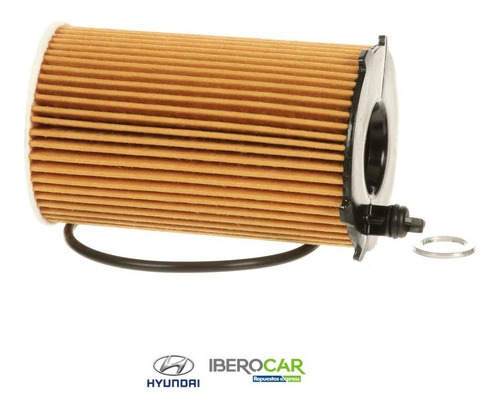 Imagen 3 de 6 de Filtro De Aceite Original Hyundai Azera 3.0 Mpi 2011-2020