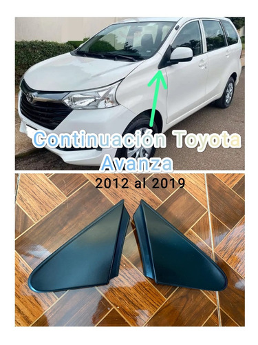 Continuación De Espejo Toyota Avanza 2016 2017 2018 2019