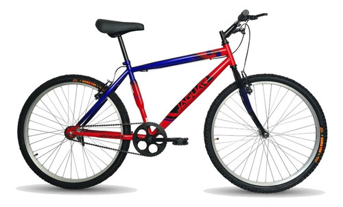 Bicicleta Peregrina Montaña Reforzada Rodada 26 Color Rojo/negro