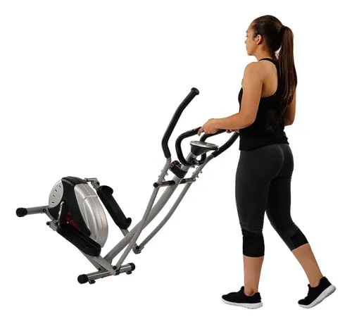 Sunny Health & Fitness SF-E905 máquina elíptica de stepper legacy color negro