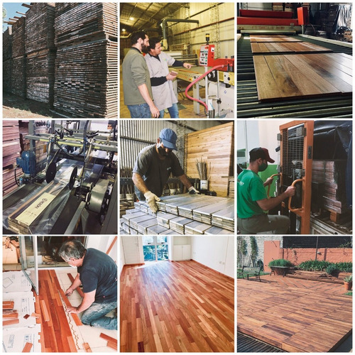 Deck De Madera Impregnada De Pino Elliottis
