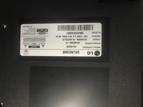 Carcaça Da Tv LG 32ln536b