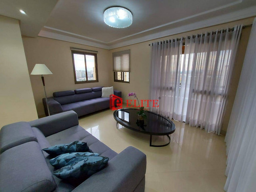 Imagem 8 de 30 de Apartamento Mobiliado No Edifício Bonaire Com 4 Suítes À Venda, 204 M² Por R$ 1.750.000 - Jardim Aquarius - São José Dos Campos/sp - Ap4138