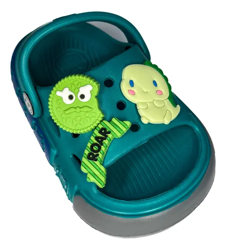 Suecos Zapatos Chancla Dinosaurio Niños