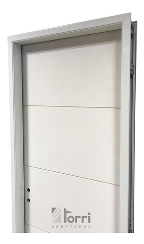 Imagen 3 de 9 de Puerta Placa Oblak Dommo Horizontal Marco De Aluminio De 070