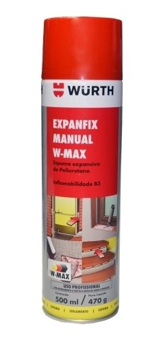 Espuma Expansiva Wurth 500ml