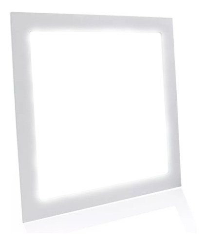Kit 2 Painel Plafon 25w Led Quadrado Embutir Branco Frio