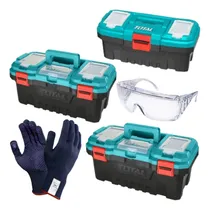 Comprar Kit Cajas De Herramientas De Plástico 14  17  20  3 Unidades