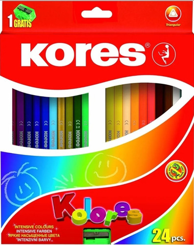 Colores Kores Caja* 24 Unidades *5 Cajas