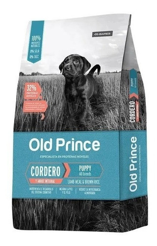 Alimento Balanceado Perros Old Prince Puppy Cordero - 3kg