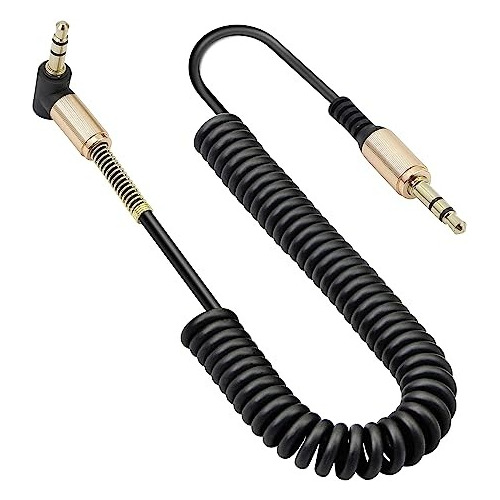 Cable Audio Plug Auxiliar Jack 3.5 Mm Stereo 1.8 Mt Tipo L