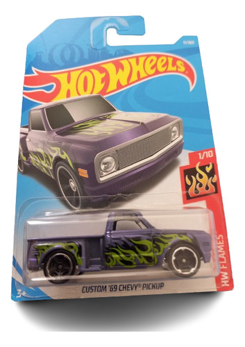 Custom 69 Chevy Pickup [a] - Hot Wheels