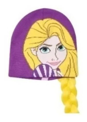 Gorro Princesas Disney  Aplique Pelo Aurora Rapunzel Funny