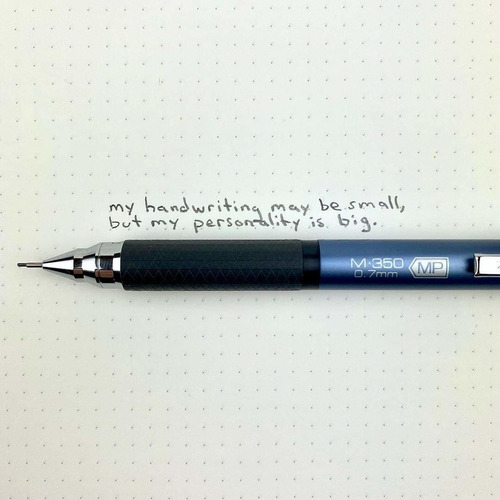 Portaminas 0.7mm Zebra Pen M 350 Point Crimson Red Barrel Re