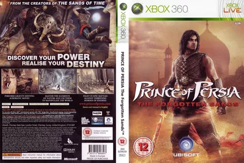 Prince of Persia The Forgotten Sands para Xbox 360 - Seminovo