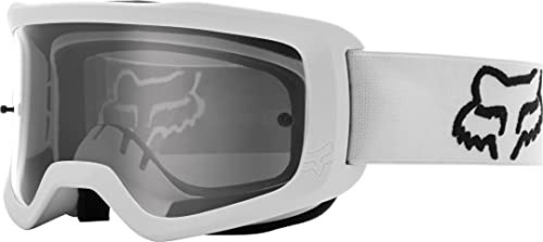 Fox Racing Main Motocross Goggle, Stray White - Lente Transp