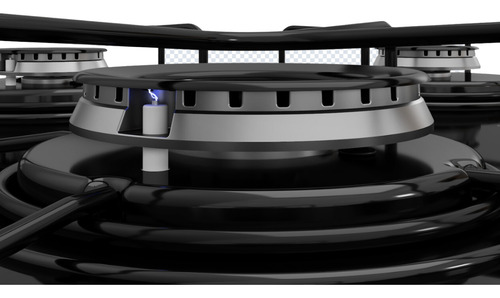 Fogão Cooktop Itatiaia Essencial 4 Bocas À Gás Preto-bivolt