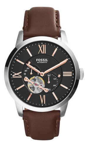 Relógio Fossil Masculino Townsman Prata - Me3061/0kn