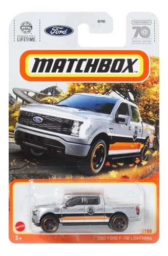 Matchbox Ford F-150 Lightning 2022, Edicion Especial De 70 A