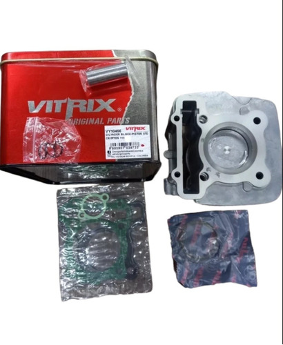 Kit Cilindro Crypton 115 F.i Inyección Vitrix 