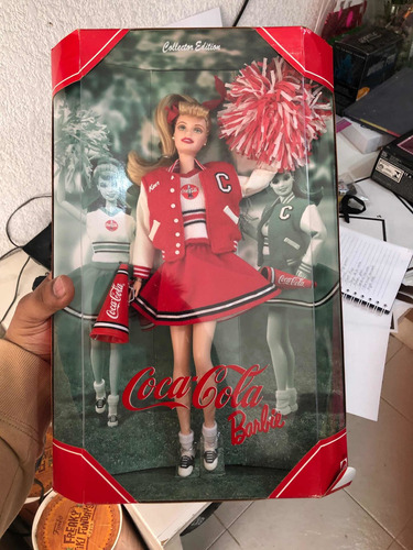 Barbie Edición Especial Coleccionista Coca Cola Porrista