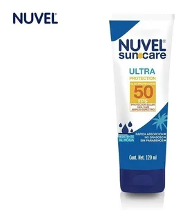 Nuvel Suncare Protector Solar Para Cara Y Cuerpo 50 Fps