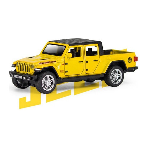 Jeep Wrangler 4×4 Pickup Version Miniatura Metal Autos 1:32