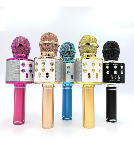 Micrófono De Karaoke Con Cambio De Voz Para Niños, Micrófono