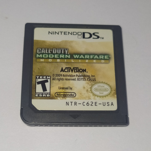 Call Of Duty Modern Warfare Ds - 3ds - Longaniza Games 