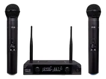 Comprar Microfone Sem Fio Dylan Udx-02 Multi Duplo Uhf Preto