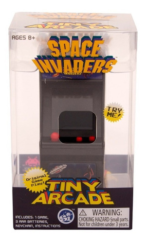 Coleccionable Novelty Tiny Arcade Space Invaders Miniatura