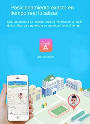 Reloj Inteligente Smartwatch For Niños, Gps, Llamadas, Cáma