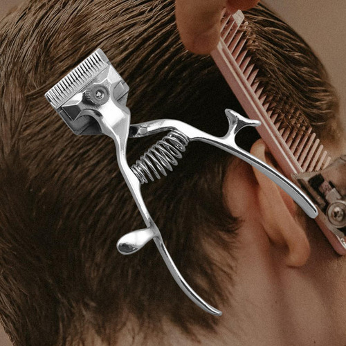 Cortadora De Pelo Manual, Herramienta De Peluquero Vintage,