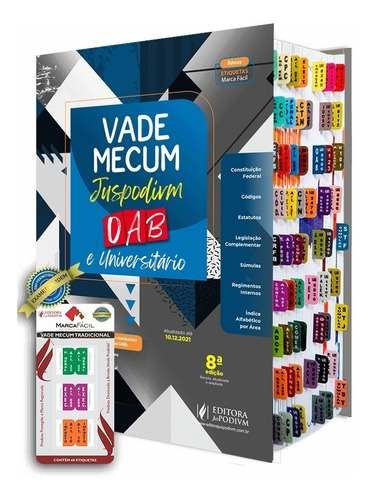 Vade Mecum Oab E Universitario 8ª Edição (2022)* Juspodivm