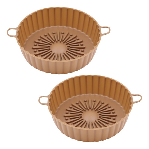 M Molde Para Hornear De Silicona Para Freidora De Aire 2 Pcs
