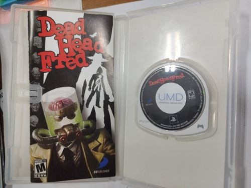 Dead Head Fred Psp Original Completo Playstation Sony (Usado)