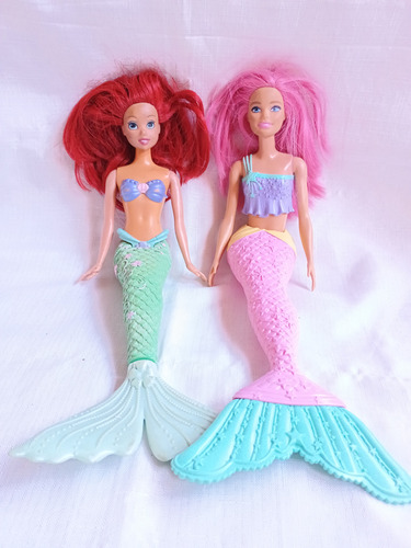 Pack Dos Barbie Sirenas Original Mattel